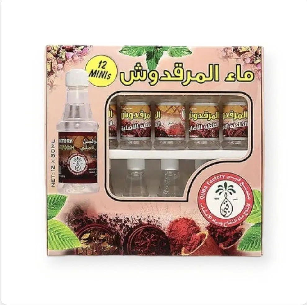 ماء المرقدوش 30مل عبوة من 12 قطعة